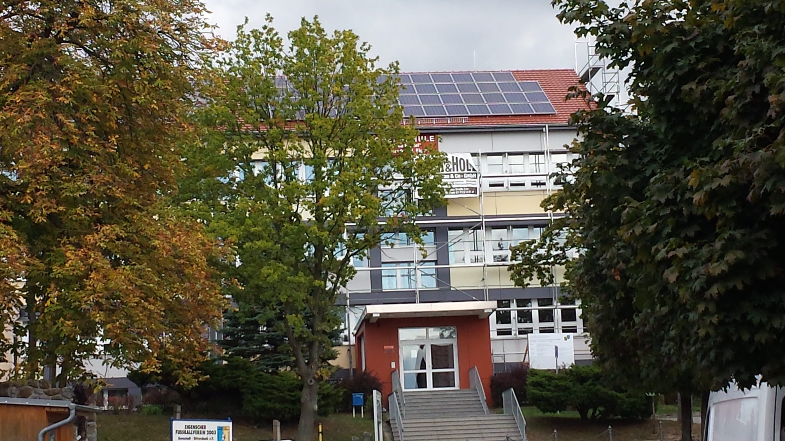 Photovoltaikanlage Schule Bernstadt