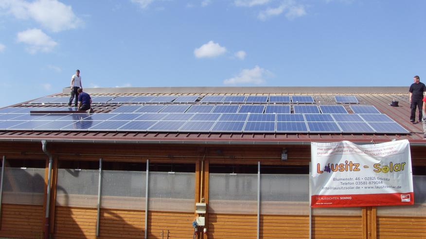 Photovoltaikanlage in Großhennersdorf